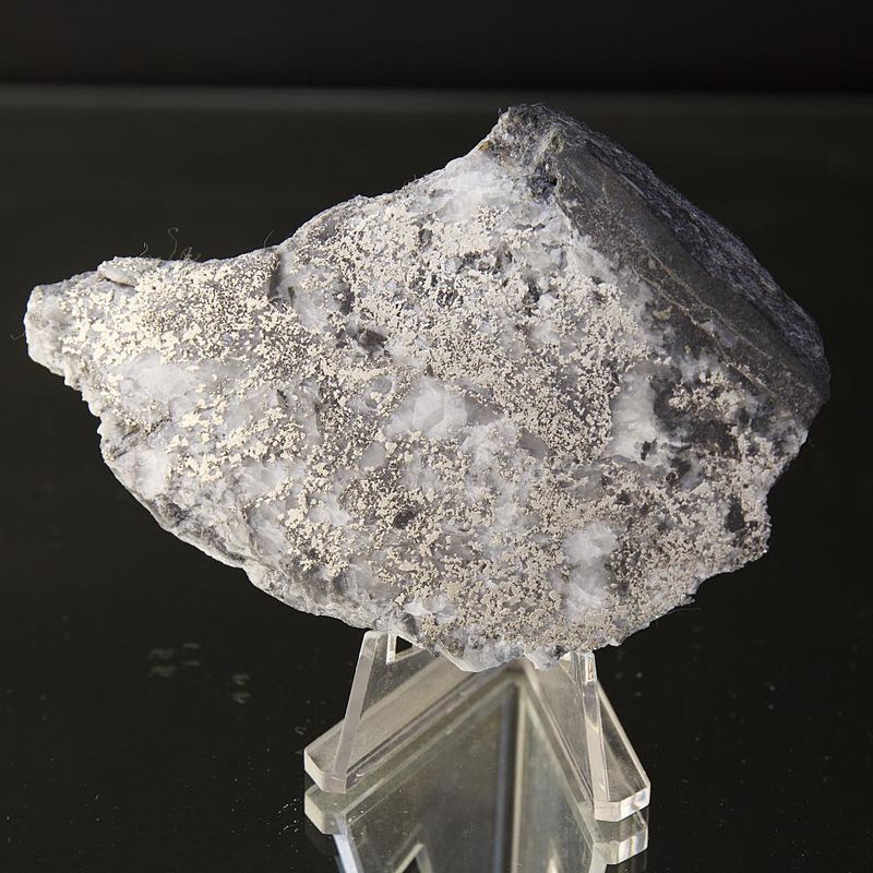 Native silver ore from Kongsberg, Norway,